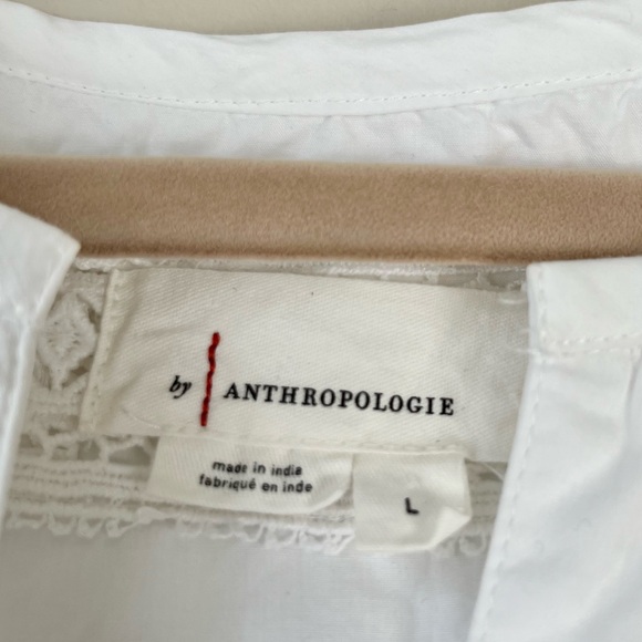 By Anthropologie White Lace Maxi Dress - Picture 4 of 7